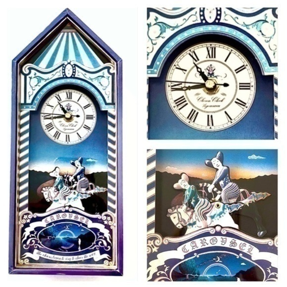 Koji Murai Other - VINTAGE! Koji Murai Clown Museum Clock - Music Box!